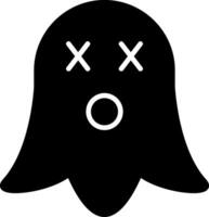 icono de glifo fantasma vector