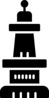 Monument Glyph Icon vector