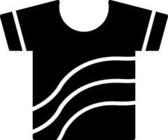 Shirt Glyph Icon vector