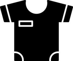 icono de glifo de camisa vector