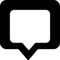 Comment icon symbol image for element design chat and communication vector