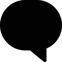 Comment icon symbol image for element design chat and communication vector