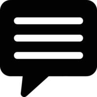 Comment icon symbol image for element design chat and communication vector