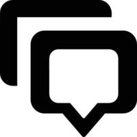 Comment icon symbol image for element design chat and communication vector