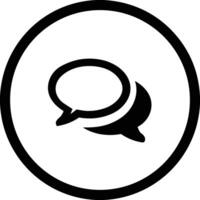 Comment icon symbol image for element design chat and communication vector