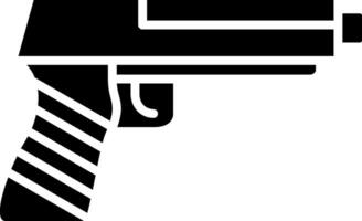 Gun Glyph Icon vector