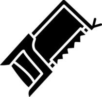 Hacksaw Glyph Icon vector