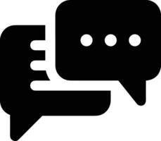 Comment icon symbol image for element design chat and communication vector