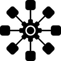Structure Glyph Icon vector