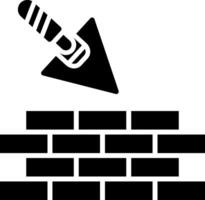 Brickwork Glyph Icon vector