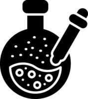 Pipette Glyph Icon vector