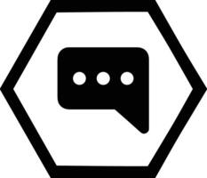 Comment icon symbol image for element design chat and communication vector