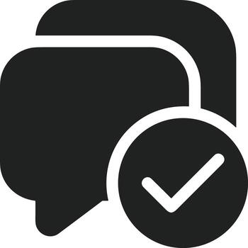 Comment icon symbol image for element design chat and communication vector