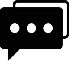 Comment icon symbol image for element design chat and communication vector