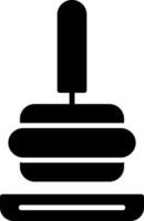 Tamper Glyph Icon vector