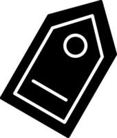 Tag Glyph Icon vector