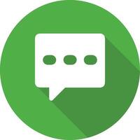 comentario icono símbolo imagen para elemento diseño charla y comunicación vector