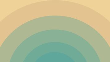 Green and Yellow Round Abstract Background, Circles Geometric Shapes vector