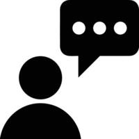 Comment icon symbol image for element design chat and communication vector