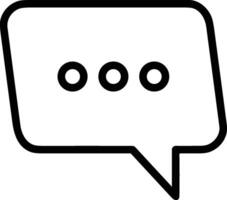 Comment icon symbol image for element design chat and communication vector