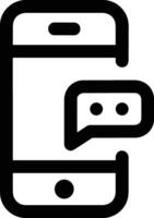 Comment icon symbol image for element design chat and communication vector