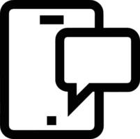 Comment icon symbol image for element design chat and communication vector