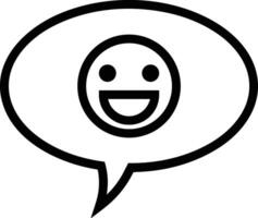 Comment icon symbol image for element design chat and communication vector