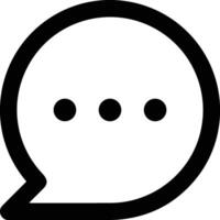 Comment icon symbol image for element design chat and communication vector