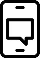 Comment icon symbol image for element design chat and communication vector