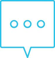 Comment icon symbol image for element design chat and communication vector