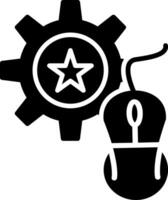 Skills Glyph Icon vector