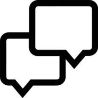 Comment icon symbol image for element design chat and communication vector