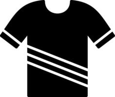 icono de glifo de camisa vector