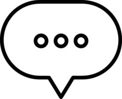 Comment icon symbol image for element design chat and communication vector