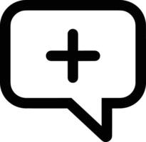 Comment icon symbol image for element design chat and communication vector