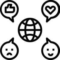 Comment icon symbol image for element design chat and communication vector