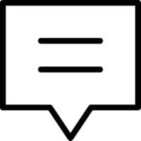 Comment icon symbol image for element design chat and communication vector