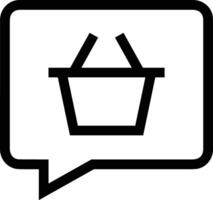 Comment icon symbol image for element design chat and communication vector