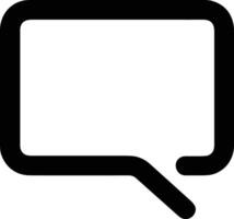 Comment icon symbol image for element design chat and communication vector