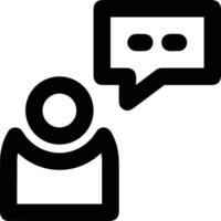 Comment icon symbol image for element design chat and communication vector