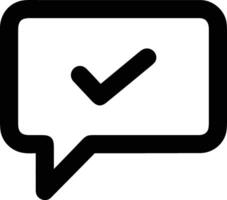 Comment icon symbol image for element design chat and communication vector