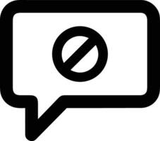 Comment icon symbol image for element design chat and communication vector