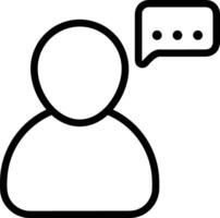 Comment icon symbol image for element design chat and communication vector