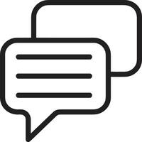 Comment icon symbol image for element design chat and communication vector