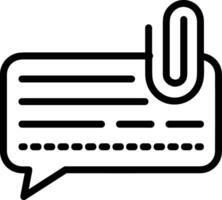 Comment icon symbol image for element design chat and communication vector