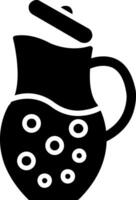 Jug Glyph Icon vector