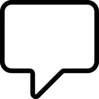 Comment icon symbol image for element design chat and communication vector