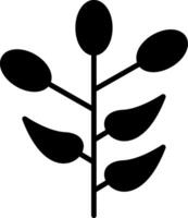 Barberry Glyph Icon vector