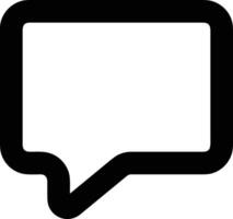 Comment icon symbol image for element design chat and communication vector