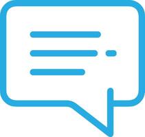 Comment icon symbol image for element design chat and communication vector